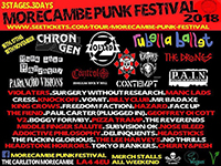 The Drones - Morecambe Punk Festival 2018, Friday 16th November